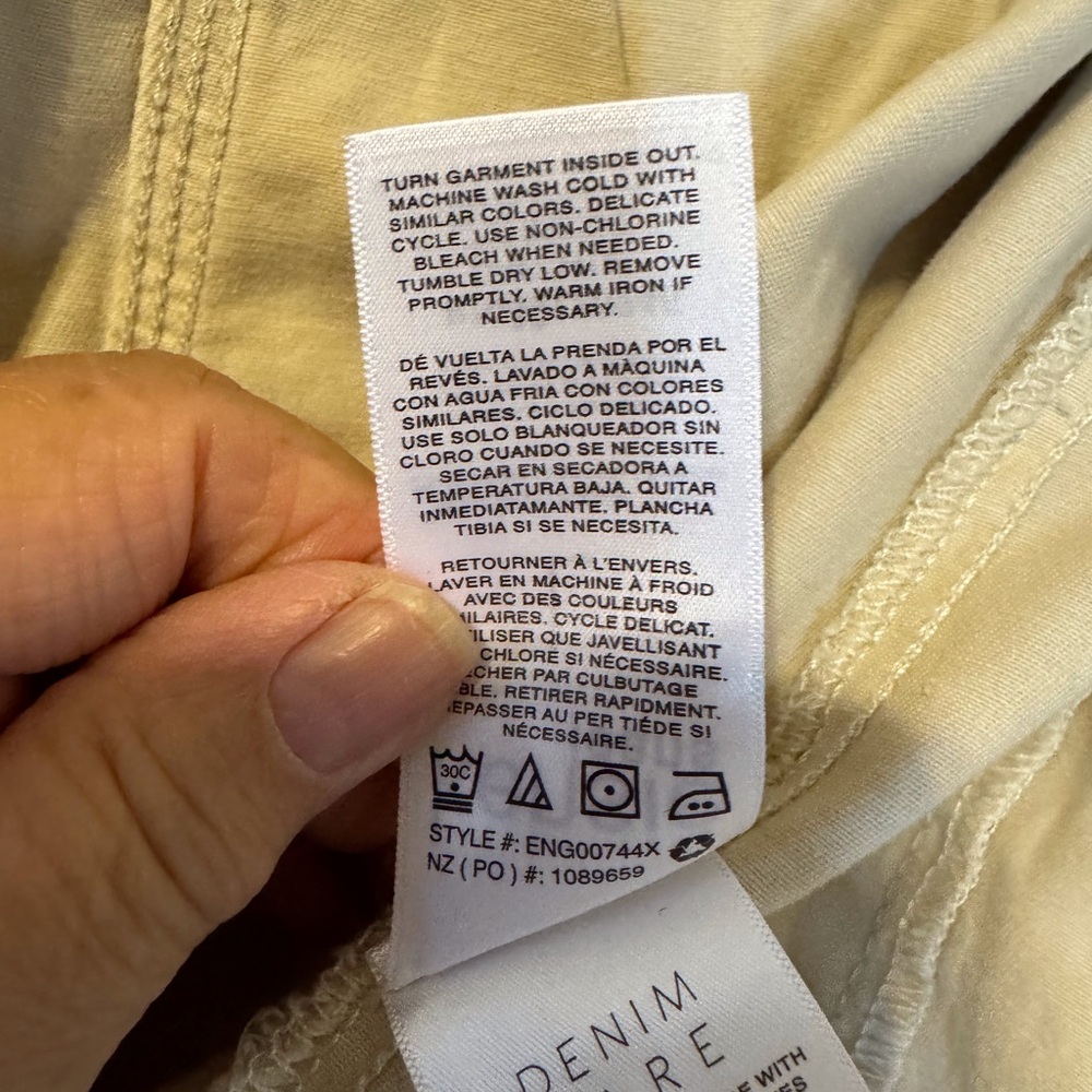 Kensie Cream Utility Jacket. Very Good Used Condition. - Picture 7 of 13